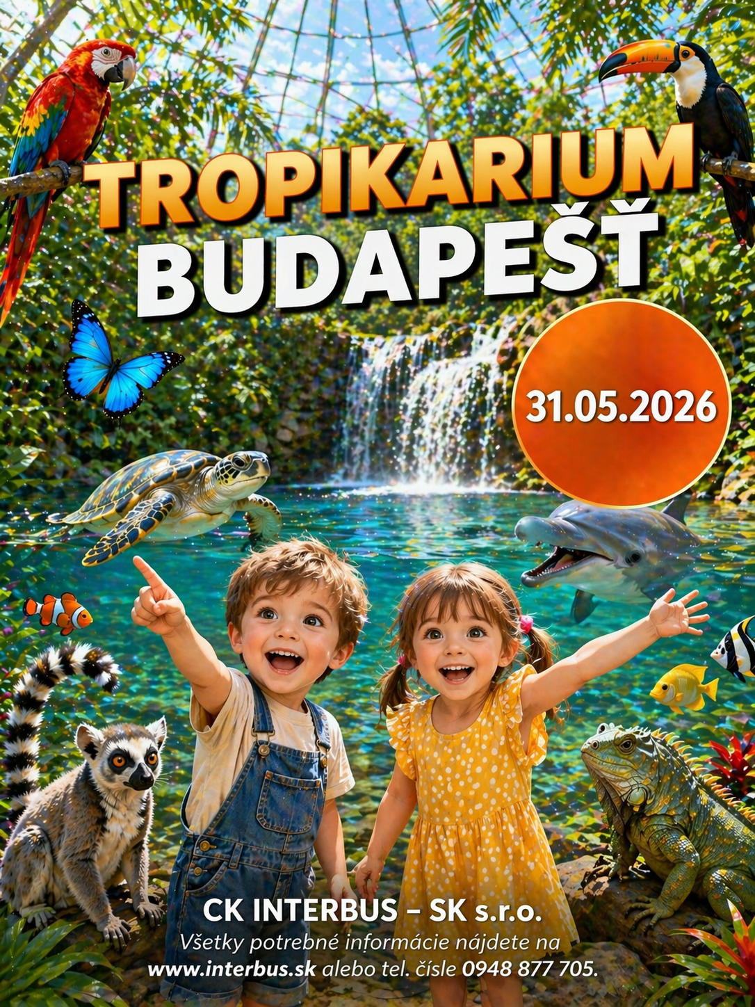 Budapešť - Tropikárium