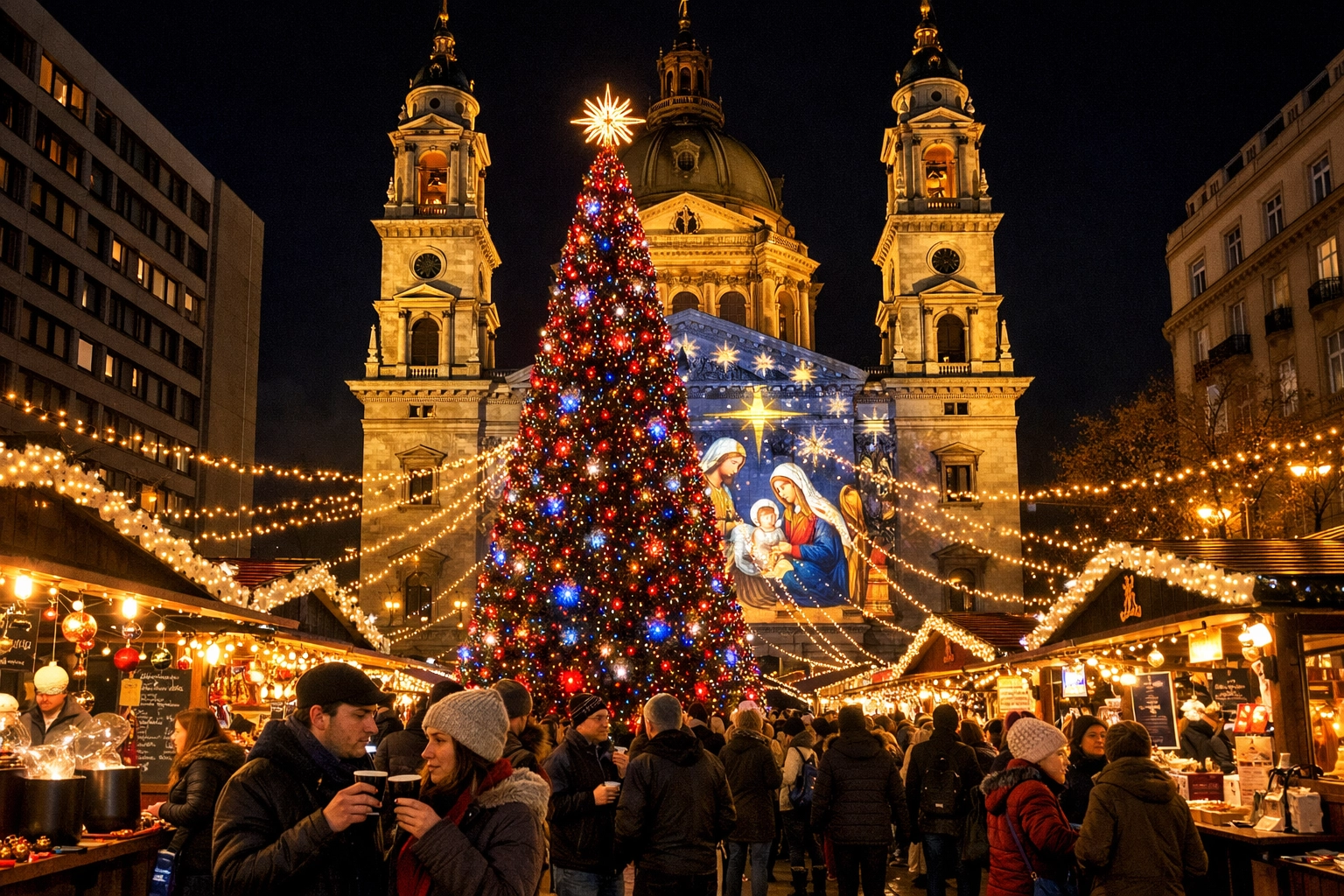 Budapešť-Vianočné trhy
