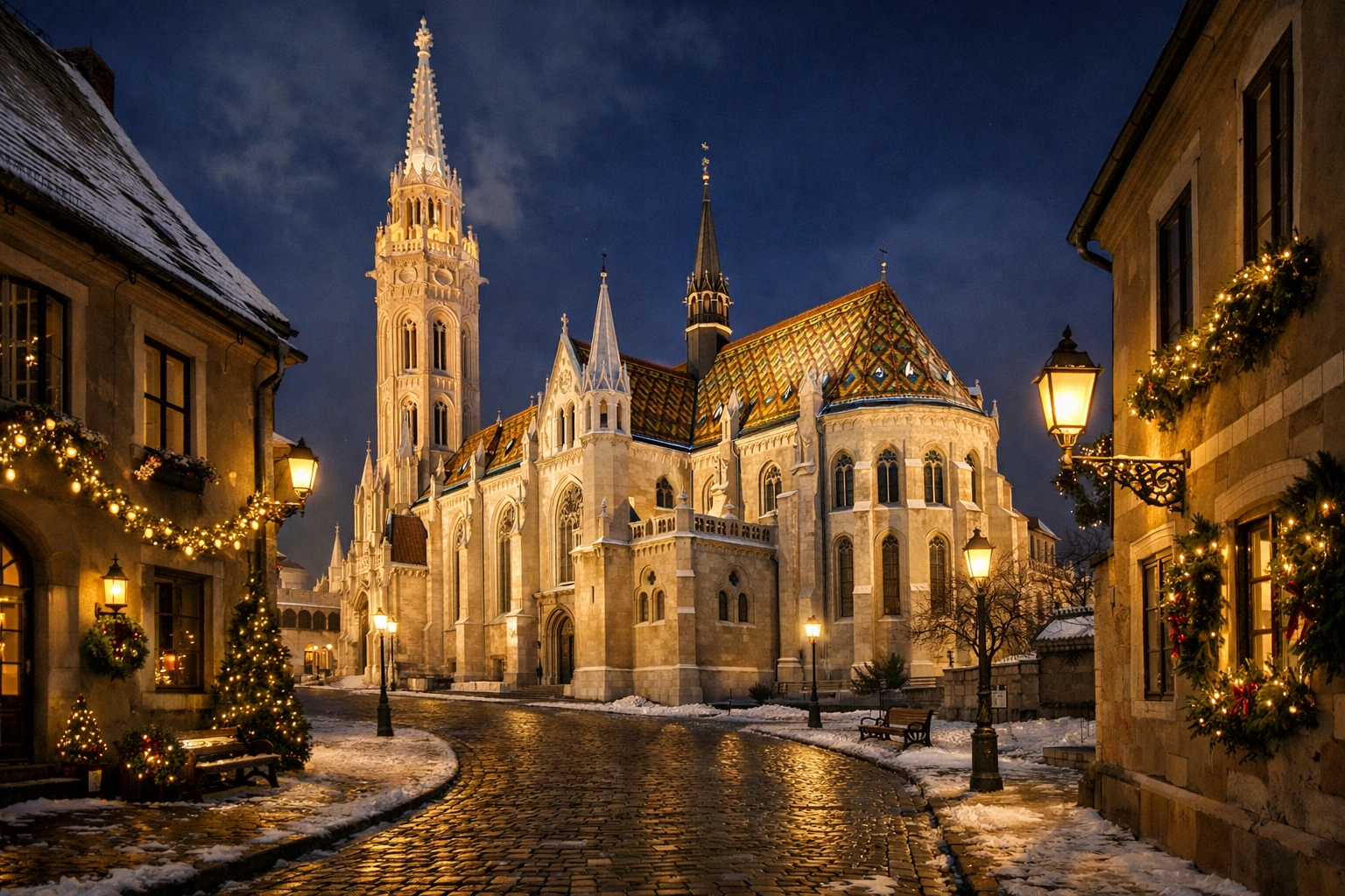 Budapešť-Vianočné trhy